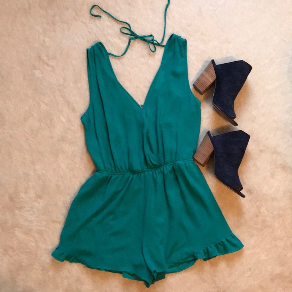 ASTR Green Romper